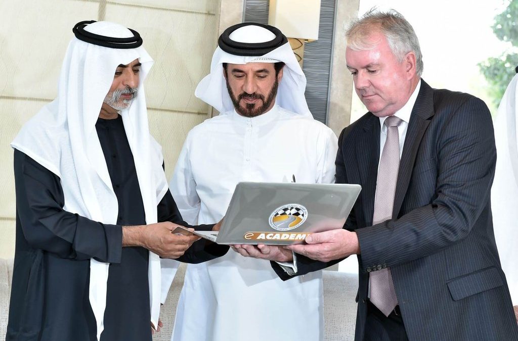 Nahyan bin Mubarak Launches the world’s first Motorsport e-Learning Platform for Estimated 1 million Motorsports Officials Worldwide